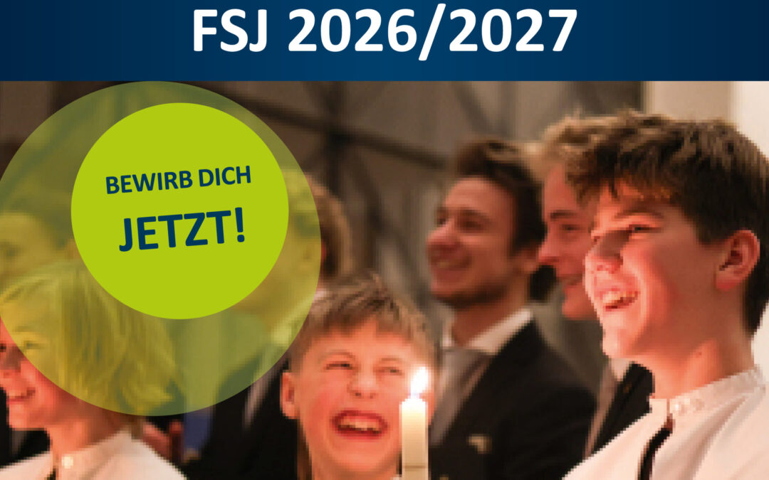 FSJ bei der Lübecker Knabenkantorei – Deine Stimme hinter den Kulissen!
